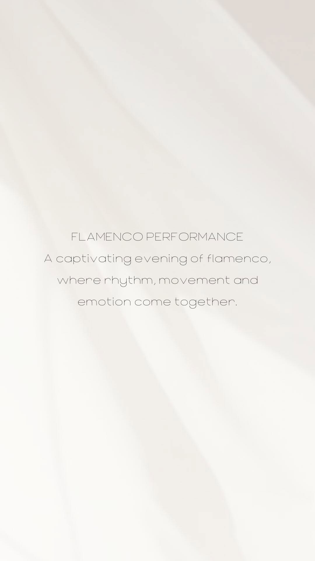Flamenco Night at NUBE