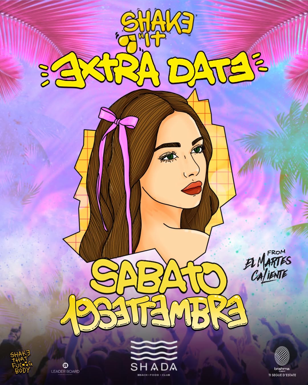 SHADA EXTRA DATE — LAST SATURDAY NIGHT.