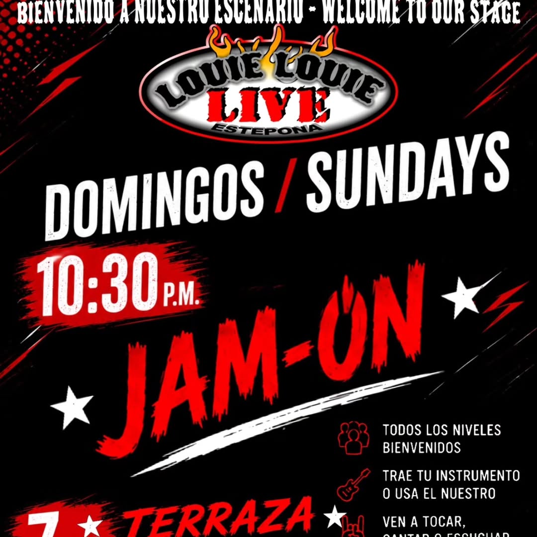 Louie Louie Rock Estepona · 13 Set